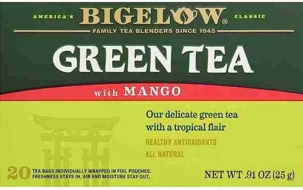 Bigelow Green Tea with Mango Tea