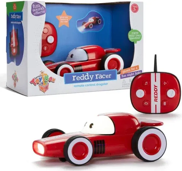 Geoffrey's Toy Box RC Dragster Reddy Racer Set