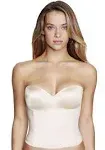 Dominique Ariel Hidden Underwire Longline Bridal Bra, Nude (8541) 38D