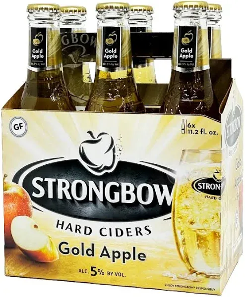 Strongbow Gold Apple Cider 6-pack 12oz