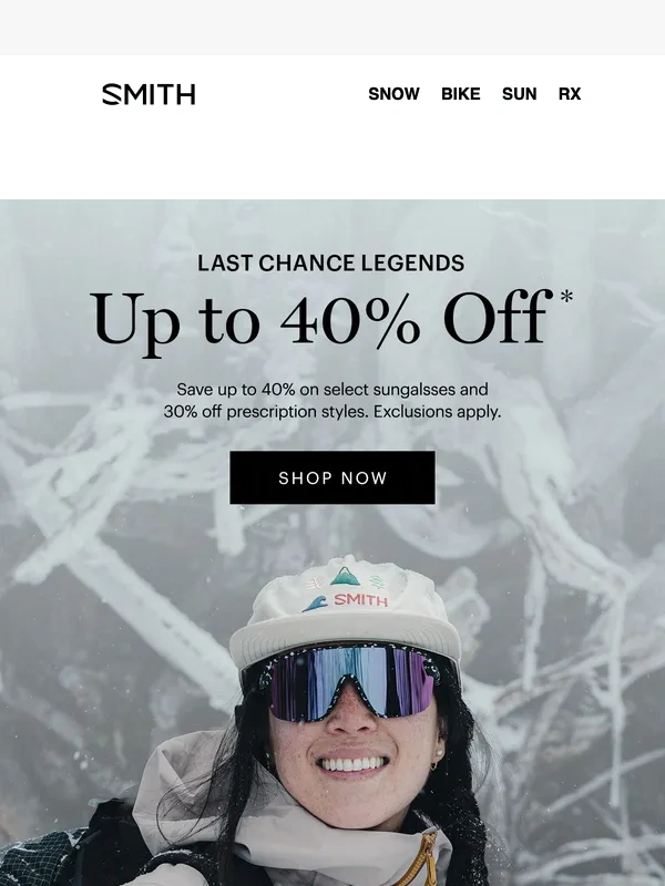 Smith Optics - ? Up to 40% Off Sunglasses