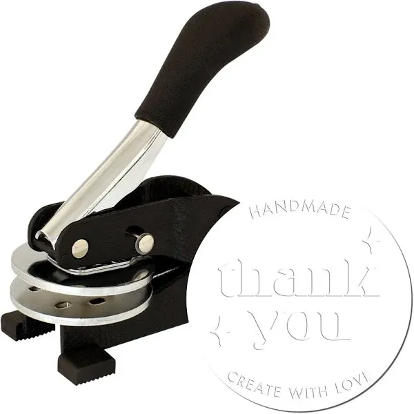 Rustic Handcrafted Gratitude Embosser