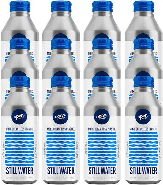 Quill Open Water Still Enhanced Water 16 oz 12/Pack