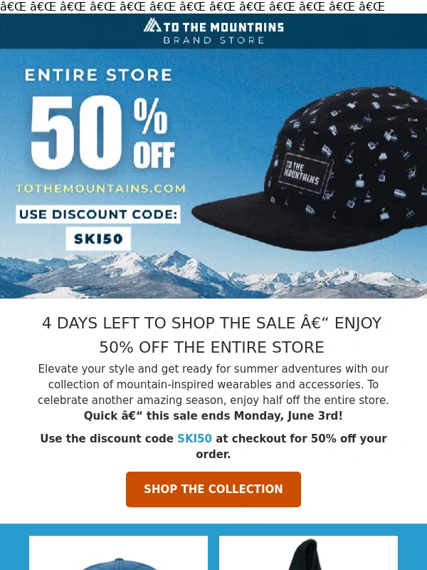 Ski - Last Chance: 50% Off Hats,Hoodies & More