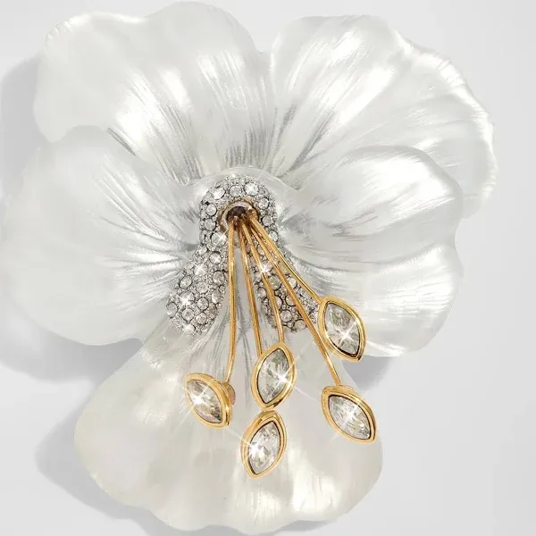 Alexis Bittar Women's Pansy Lucite Crystal Pin
