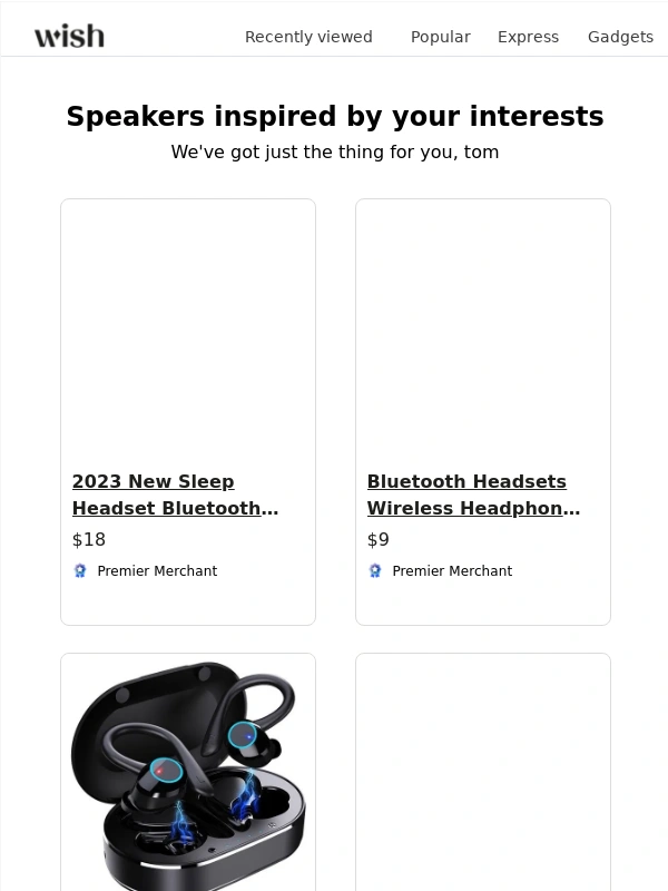 Wish - Go hands-free with the latest Bluetooth accessories ?