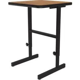 Correll CST 20" x 24" Metal Adjustable Standing Workstation