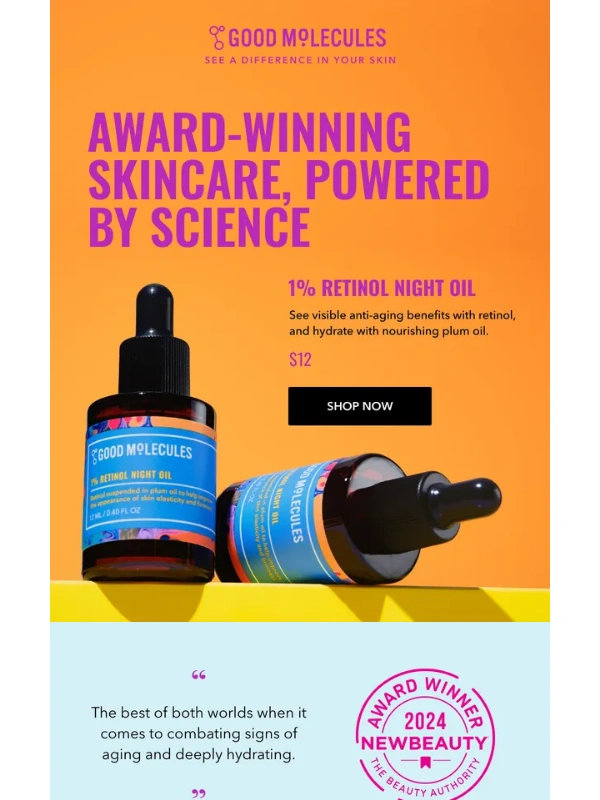 Good Molecules - Retinol oil is back is stock ?