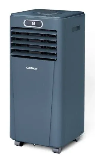 Costway 8000BTU 3-in-1 Portable Air Conditioner with Remote Control