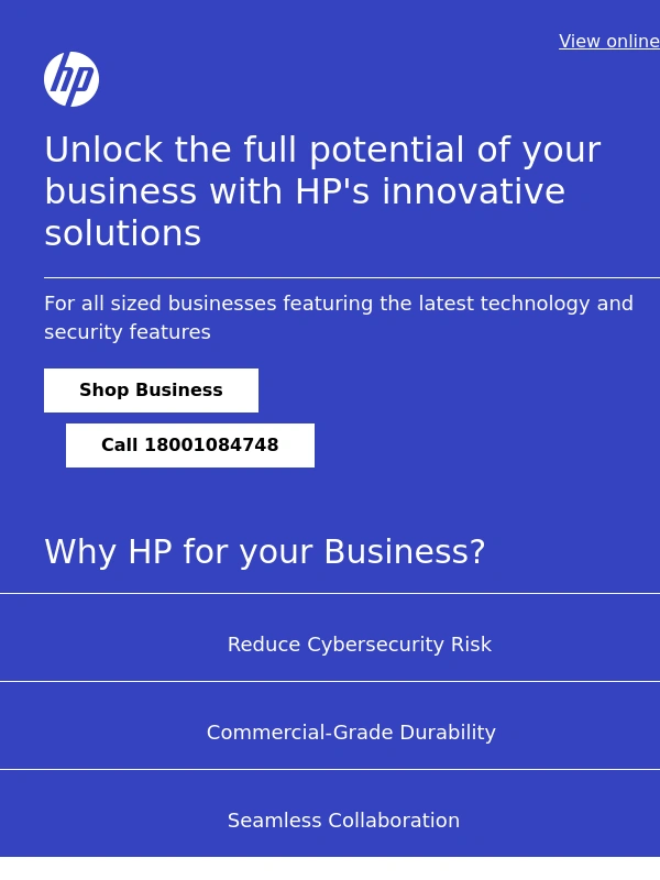 HP - Unlock the full potential of your business