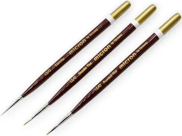 Micro-Mark Micron Paint Brush Set 7