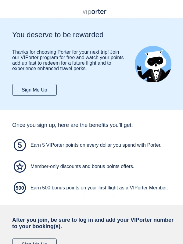 Porter Airlines - You're missing out on points and more