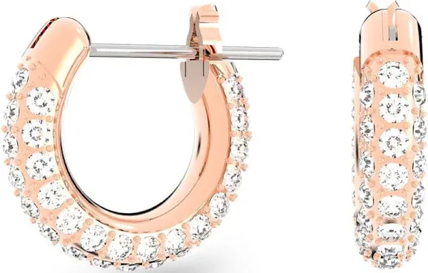 Swarovski Stone Hoop Earrings