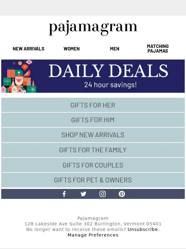PajamaGram - Day 5! Save on Christmas Dogs PJs!