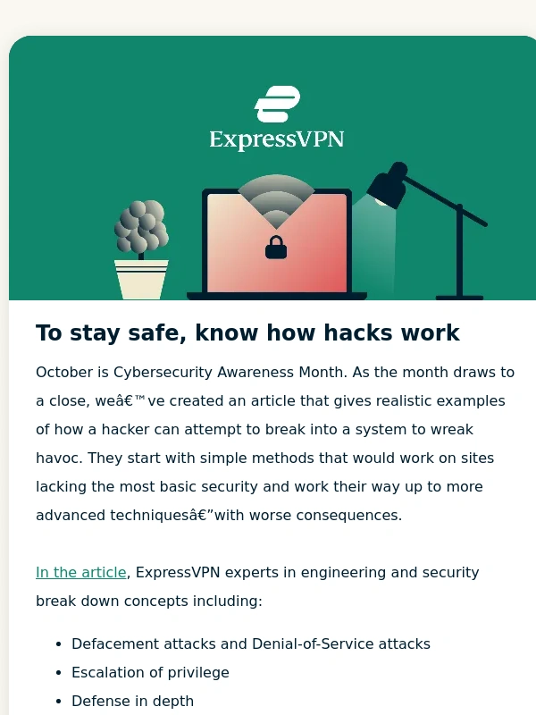 ExpressVPN - Common mistakes that allow hackers in