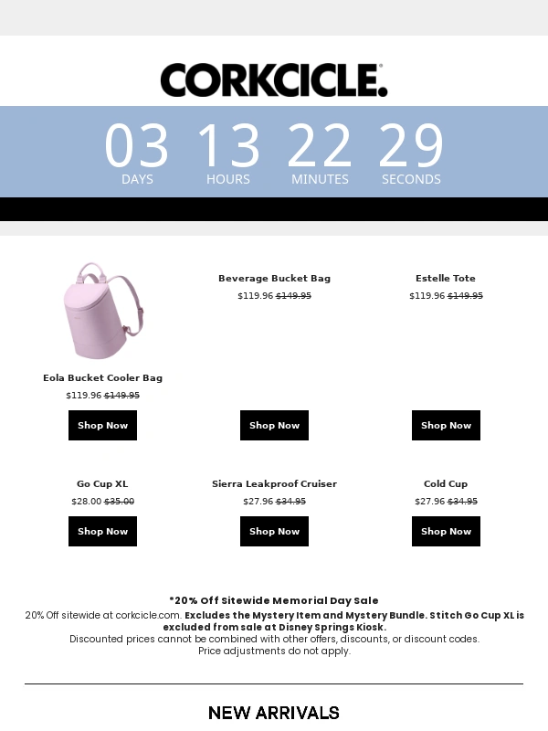 Corkcicle - 20% Off Summer's It Bag