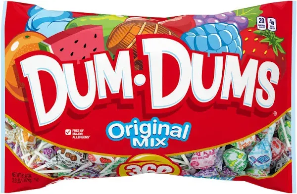 DUM DUM Lollipop Variety 360 Pieces