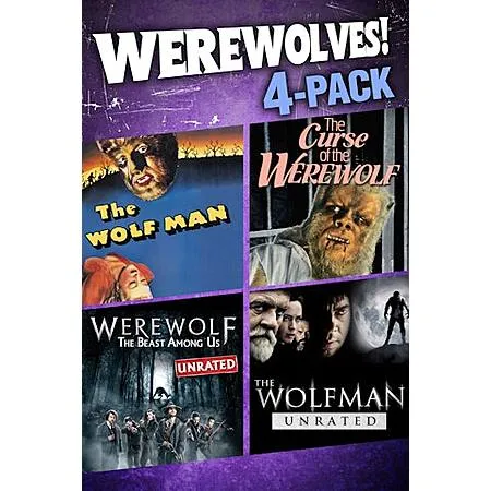 4 movie bundles (Digital 4k/HD) (MA)- Ghosts, Vampires and Werewolves $7.99 or $9.99