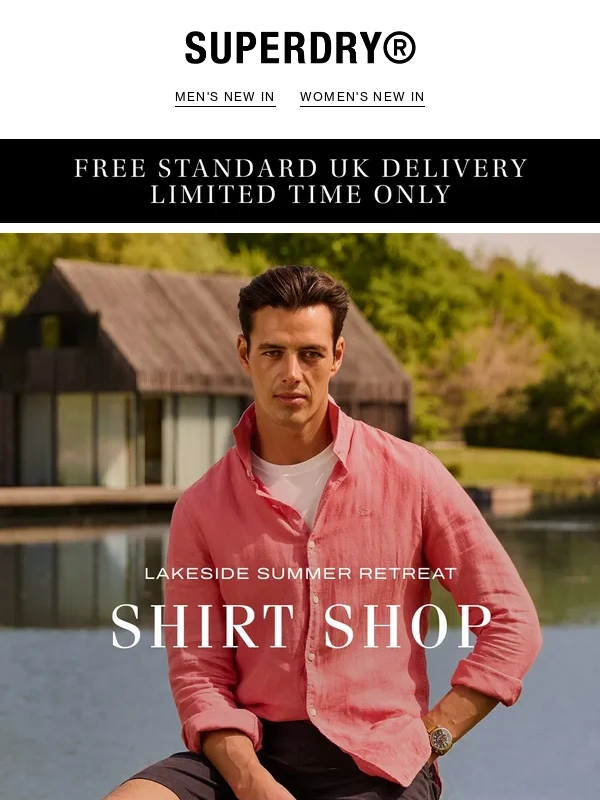 Superdry - Lakeside-Ready Shirts From £44.99