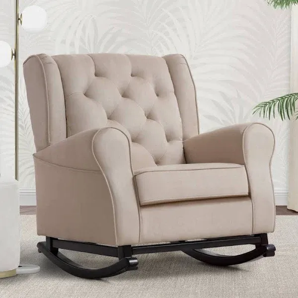 Delta Children Emma Upholstered Rocking Chair