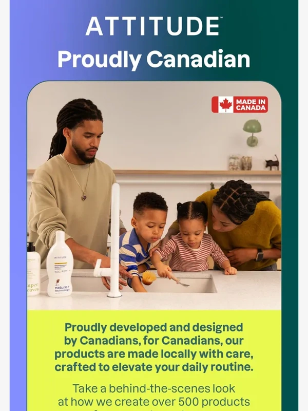 ATTITUDE - Proudly Made in Canada,from A to Z ??