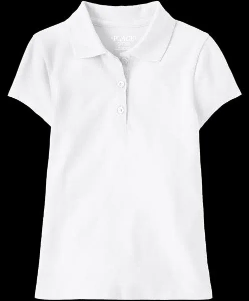 The Children's Place Girls' Uniform Pique Polo