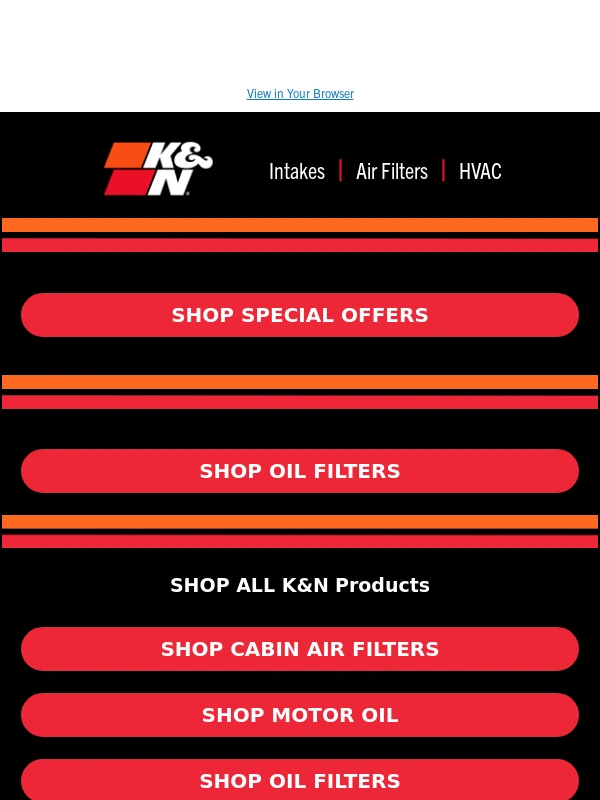 K&N Filters - ?? Don't Miss Out! 20% OFF Essential K&N® Products! ?