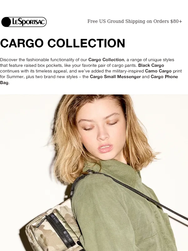LeSportsac - Pockets For Everything ? Cargo Collection