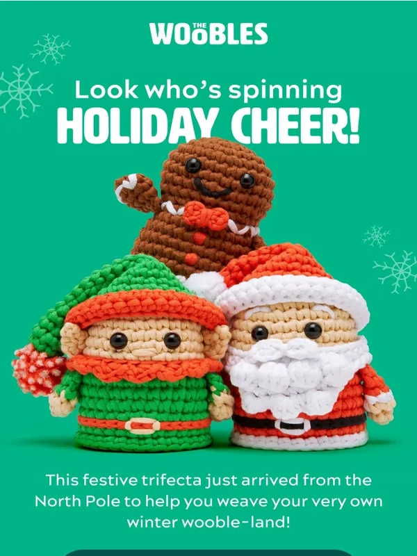The Woobles - ?NEW KIT ALERT - Holiday Woobles are here