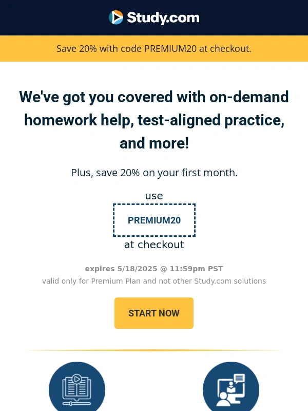 Study.com - Help when you need it ▶️