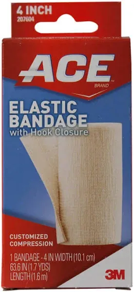 Ace Elastic Bandage with Hook Closure