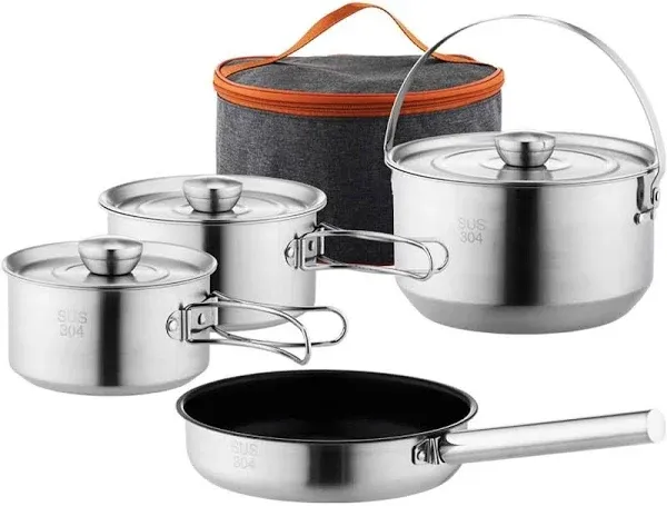 Jorunhe Camping Cookware Set