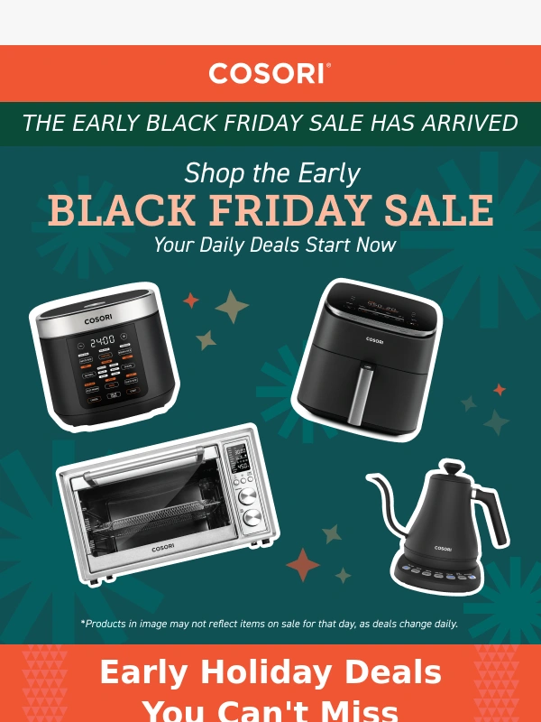 Cosori - Black Friday Came Early!