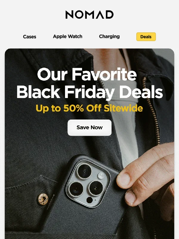 Nomad - Save up to 50% OFF SITEWIDE ?