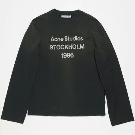 Acne Studios Off-White Relaxed Fit Logo T-shirt