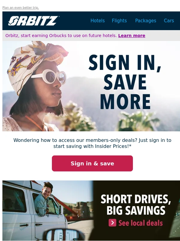 Orbitz - Save more,travel better with Insider Prices