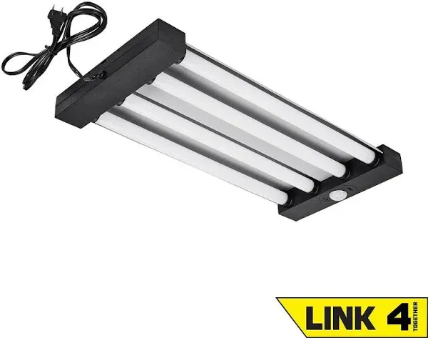 Braun 7000 Lumen, 2 ft. Linkable Motion Sensing LED Hanging Shop Light