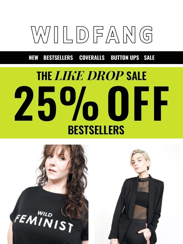 Wildfang - Your favorite ____,25% off