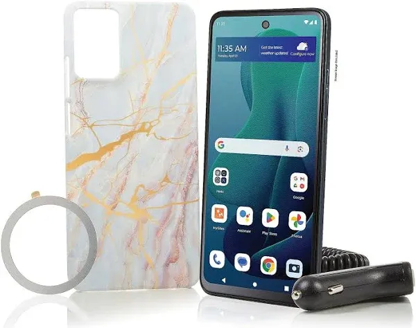 Tracfone Moto G 6.6" 128GB 5G Android Smartphone with Unlimited Talk/Text & 24GB