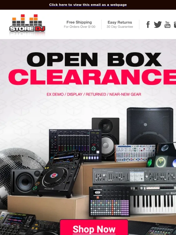 Store DJ - Workaday Deals ?️?️ Open Box Clearance,Korg Synth Specials,& Technics Father's Day Sale