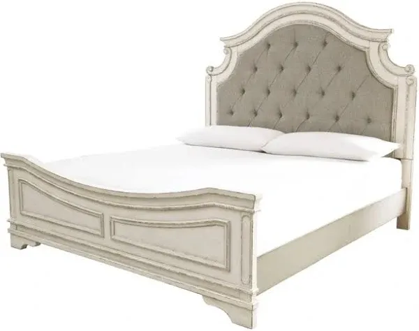 Ashley Realyn King Upholstered Panel Bed