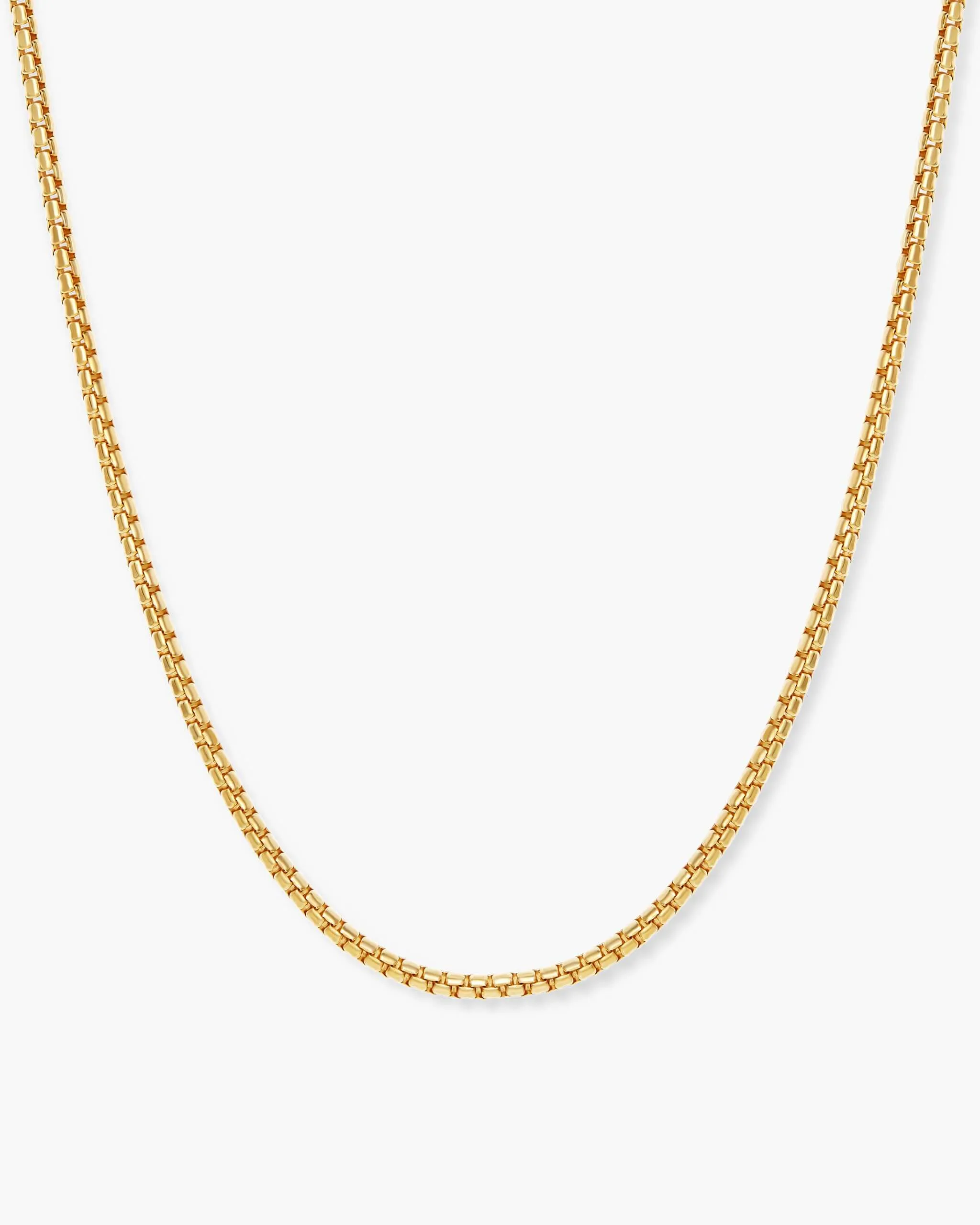 JAXXON Men's 14k Gold Bonded & 925 Sterling Silver Chain Necklace, 22 &