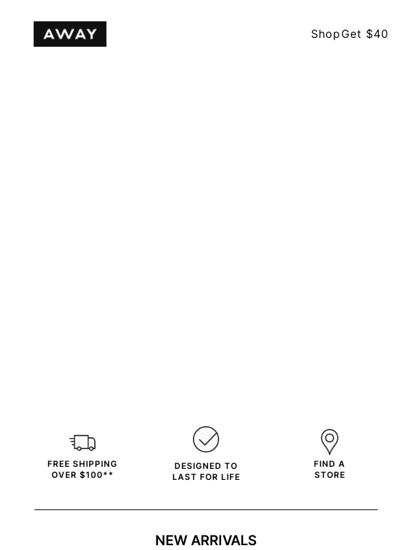 Away - Save up to 50% on select styles