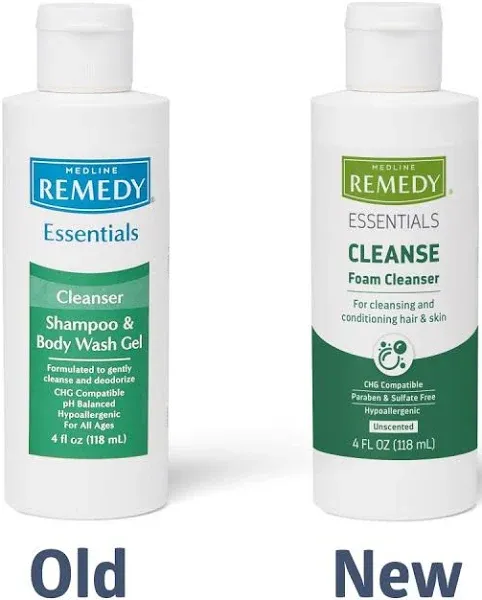 Medline Remedy Essentials Shampoo and Body Wash