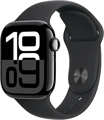 Apple Watch Series 10 GPS + Cellular 42mm Smartwatch w/Sport Band