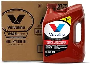 Amazon: Valvoline Multi-Vehicle (ATF) Full Synthetic Automatic Transmission Fluid 1 GA, Case of 3 $51 free shipping