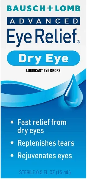 Bausch Lomb Advanced Eye Relief Lubricant Drops