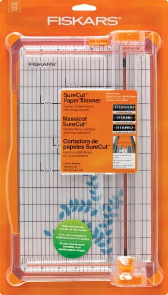 Fiskars SureCut Deluxe Paper Trimmer
