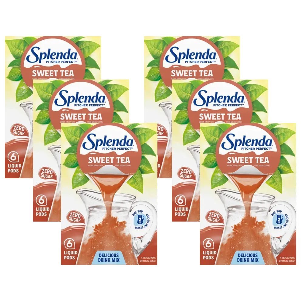 36-Pack Splenda Pitcher Perfect Peel & Pour Sweet Tea or Pink Lemonade