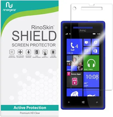 RinoGear HTC Windows Phone 8x Screen Protector